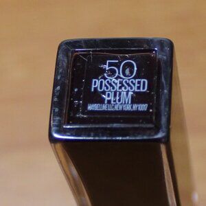 New Maybelline Vivid Matte Liquid Color Sensational Lip Gloss 50 Possessed Plum